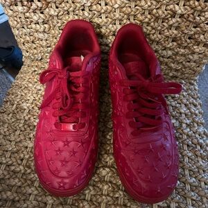 Nike Red Star-Patterned Men's Shoes